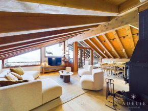 Chalet luxueux 4 chambres, proche pistes, cheminée, parking inclus - FR-1-398-679